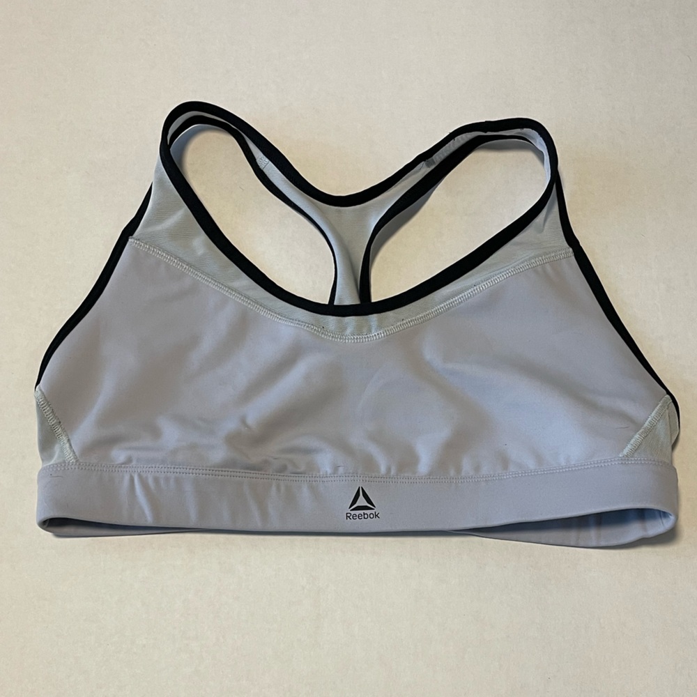 Reebok Sports Bra Gray Large